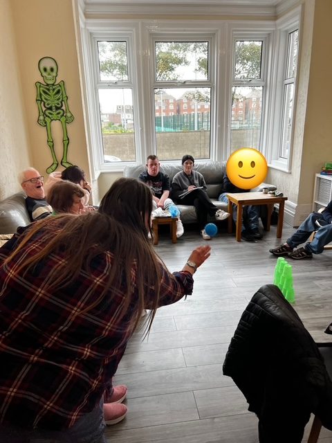 The lounge at Seabreeze day service