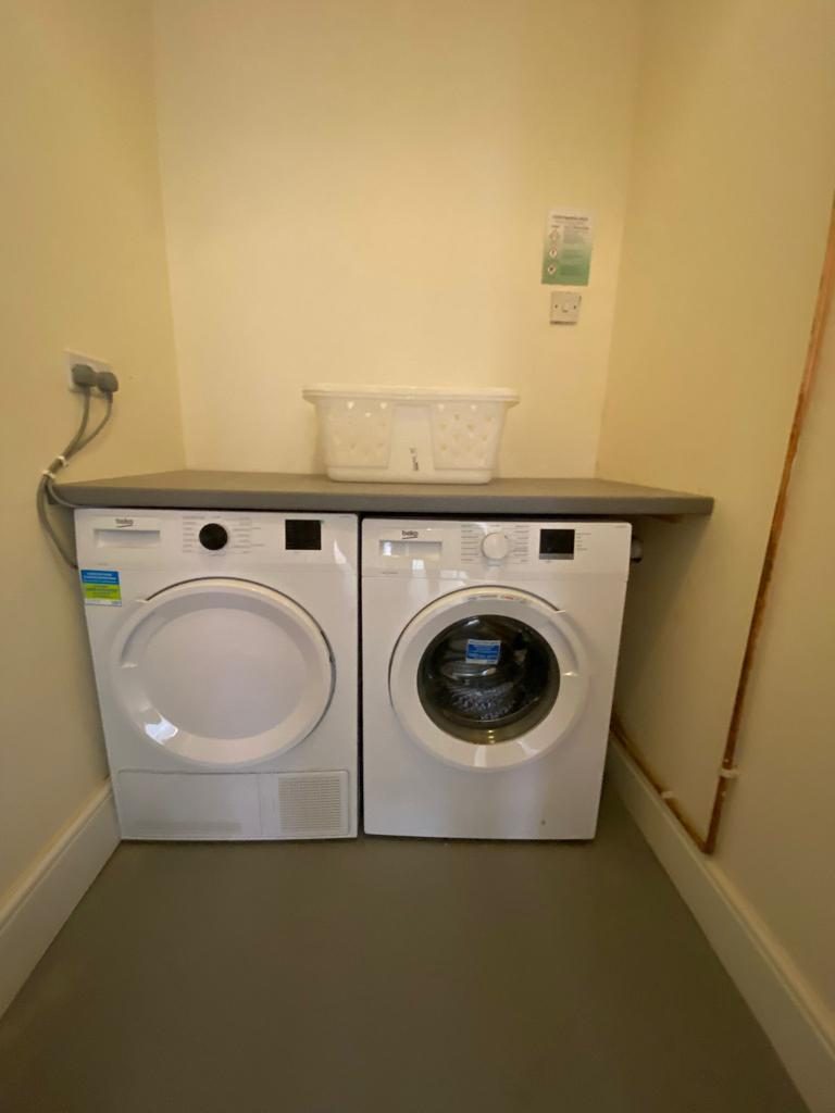 Laundry room at Seabreeze day service